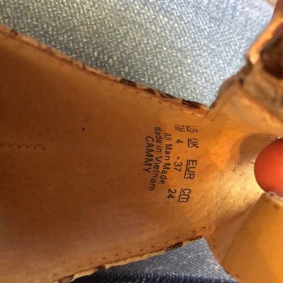 NWOT or box Franco Sarto sandals - Picture 6 of 6